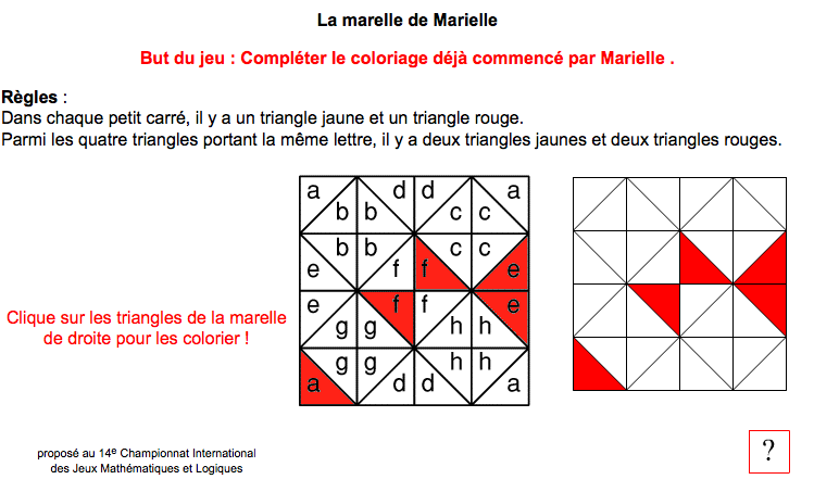 Trouver des énigmes de maths en ligne.