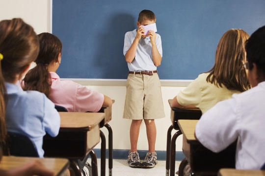 Les cours particuliers pour aider les enfants timides.
